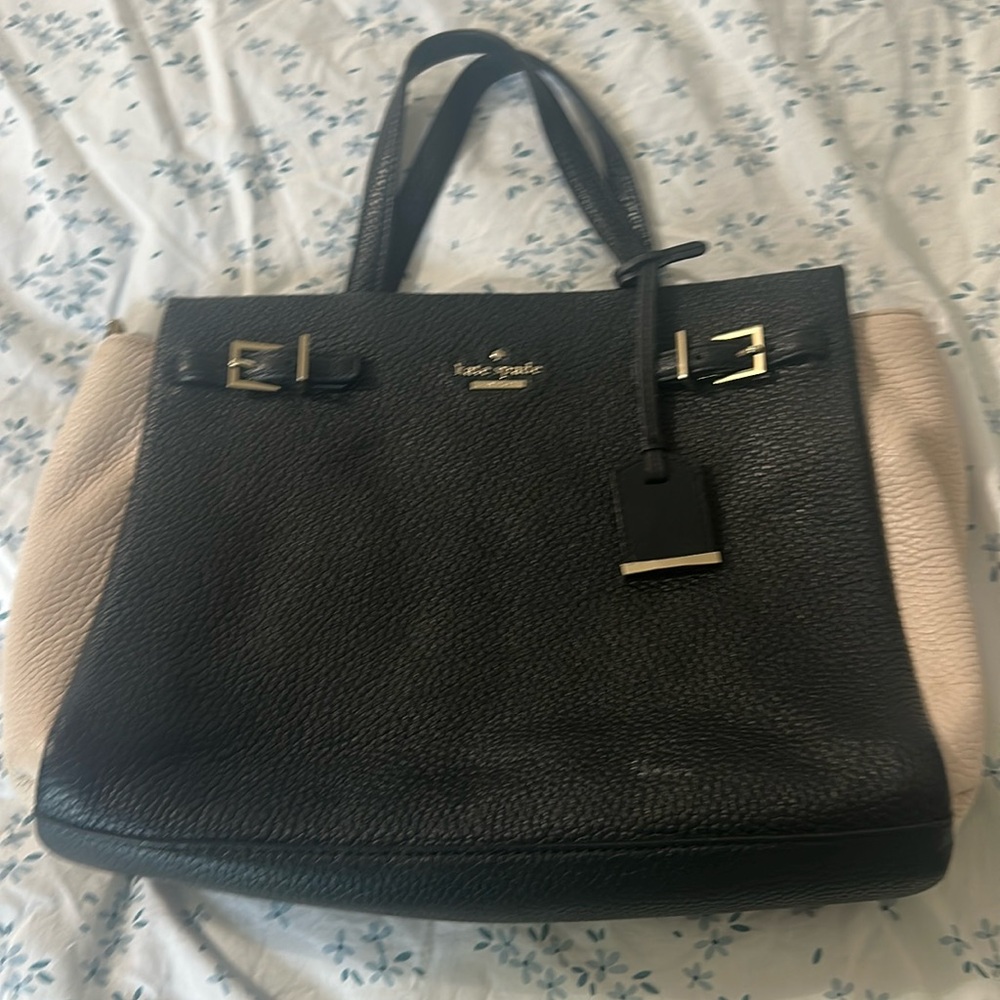 Kate Spade black and white handbag